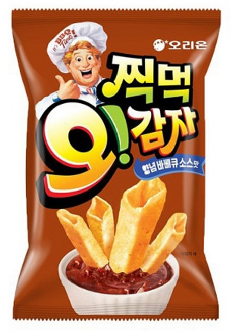 오리온 오감자 양념바베큐소스맛 136gx14개, 136g, 14개