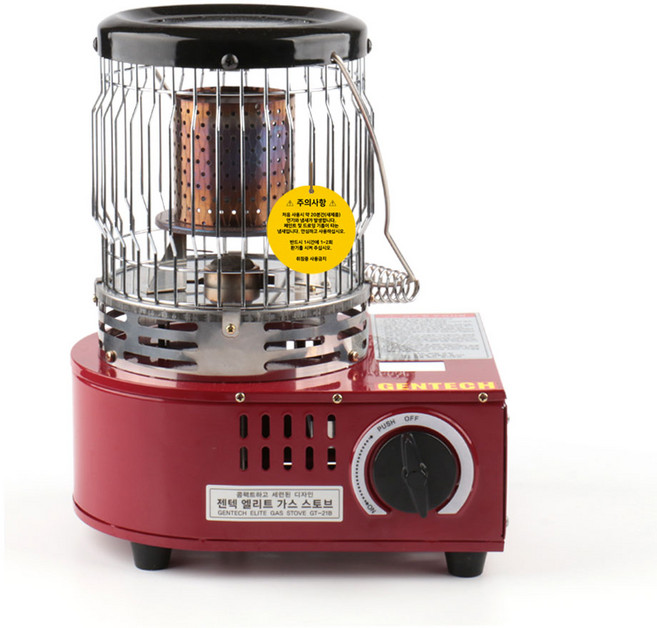 젠텍 엘리트 캠핑용 가스 스토브 GT-21B, 혼합색상, 1개