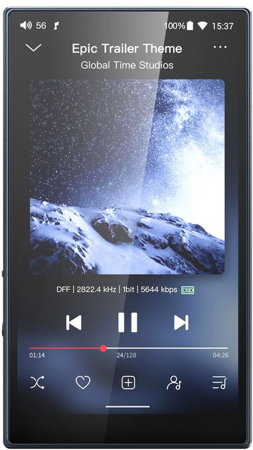 FiiO M11S 피오 1년무상AS 32G MP3 ES9038Q2M 음악 HIFI, 다크네이비, 4GB 64GB
