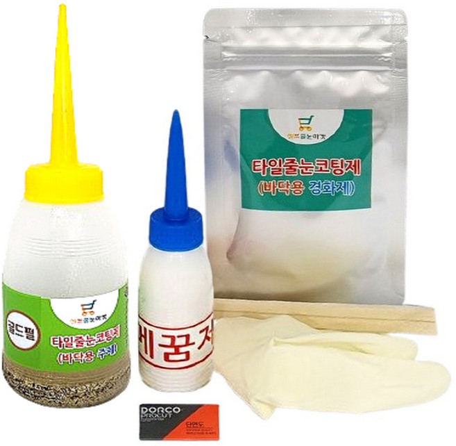 매직스토리 바닥용 타일줄눈 보수제 골드펄 100g, 1개