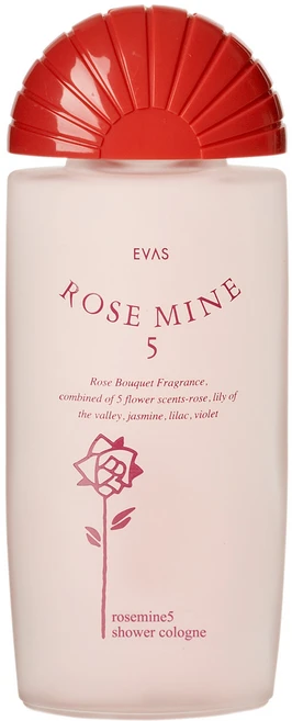 에바스코스메틱 로즈마인5 샤워코롱 로즈부케향, 185ml, 1개 - 쿠팡