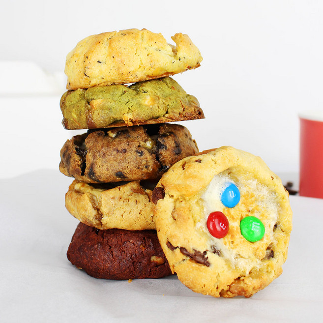 수제쿠키 6종 세트 아메리칸 스모어쿠키 답례품 선물용, 아메리칸수제쿠키6종, 1개