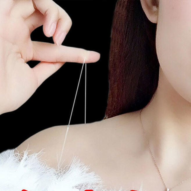 1+1 안 보이는 나시 브라끈 실 투명 누드끈 브라자 오프숄더 브래지어 반투명