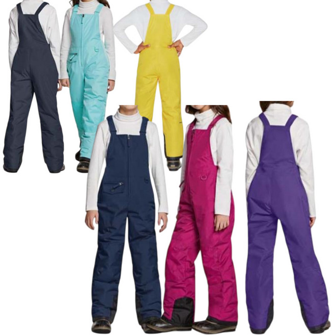 [매장발송] 테슬라 키즈 스키 바지 멜빵 스키복 썰매복 방수 방한 겨울 남아 여아 주니어 보드