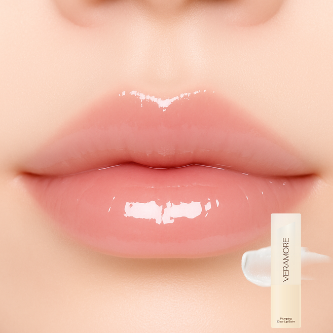 [주름삭제/스틱형 립 슬리핑 팩] 베라모어 플럼핑 립밤, 1개, 5g, 클리어