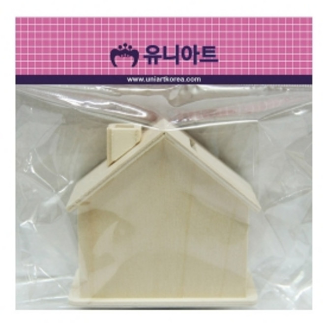 유니아트 2000 나무저금통 집굴뚝, 1개