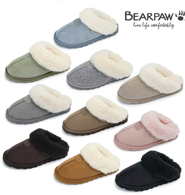 베어파우 DIORA 양털 슬리퍼 (womens) 10종 택1