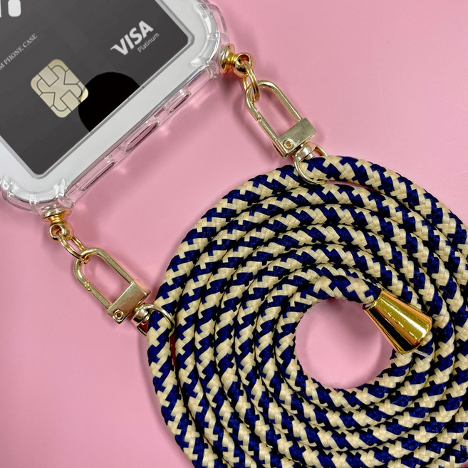 시안샵 갤럭시S23(S911) 카드수납 휴대폰 목걸이 스트랩 케이스