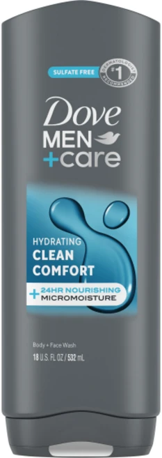도브 멘 + 케어 클린 컴포트 바디 페이스 워시, 1개, 532ml - 쿠팡