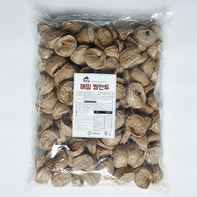 메밀 꿩 만두 1box (4kg x 4봉) 대용량, 4kg, 단품