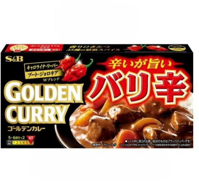 에스비 S&B 골든 카레 조로키아맛 매운카레 세트 3개 일본 직구 아주매운 맛, 1세트, 198g