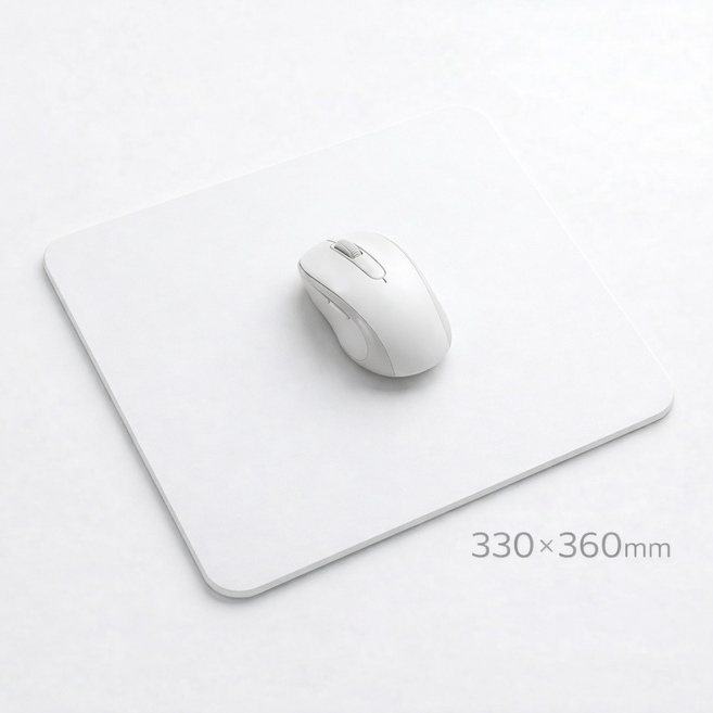 하루마켓 강화유리 마우스패드, 330*360, 1개