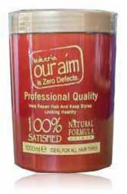 OUR AIM 專業級護髮霜 1000ml 適用所有髮質, 1個, 保絲麗雅護髮霜 1000ml