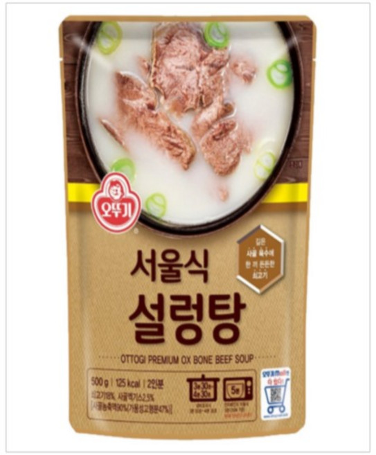 데일즈기획 오뚜기 서울식 설렁탕, 500g, 1개