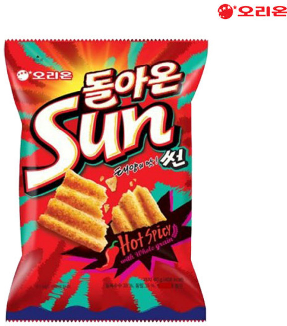 (오리온)썬핫스파이시80g, 80g, 1개