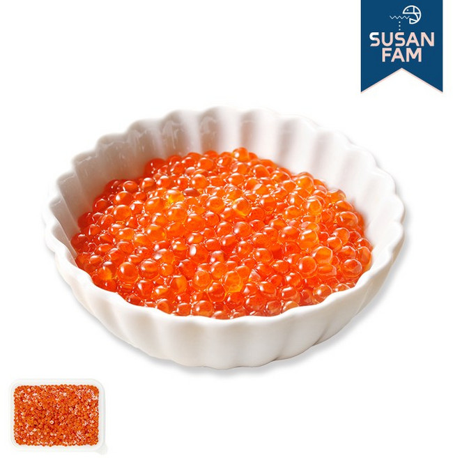 국내산 프리미엄 이쿠라 송어알 150g 이꾸라 간장절임, 1개