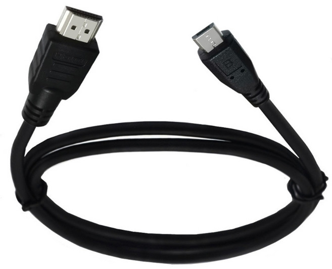 Micro 5핀 to HDMI 1M 케이블 1080P 마이크로 5P 안드로이드 호환 삼성 LG 스마트폰 태블릿, 1개