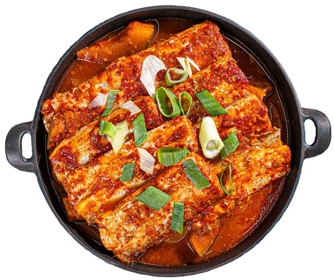여수 맛집 청정게장촌 갈치조림 2~3인분 양념 밀키트 국내산 캠핑, 1개, 1kg