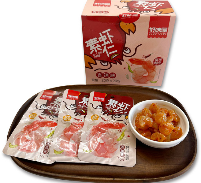 특별한일상 설곤약 새우 향라맛 (핸드폰 악세사리포함), 새우모양 향라맛 20gX20개, 20g