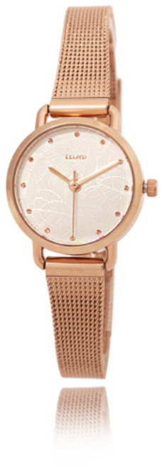 로이드 심플한 보태니컬 컬렉션 여성 메쉬시계 LL2G18851SGG