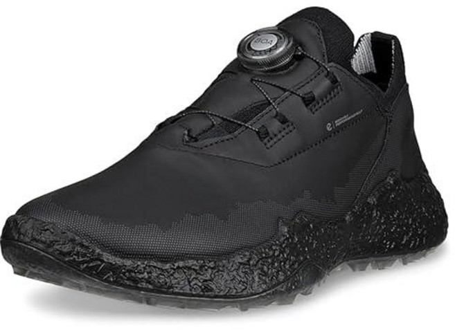 ECCO 여성용 Biom Hybrid 5 Boa 방수 골프화 블랙. 11-11.5