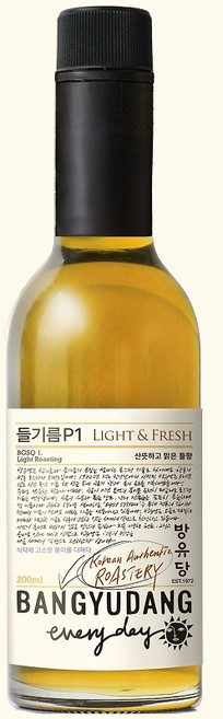 방유당 에브리데이 저온압착 생들기름 P1, 1개, 320ml