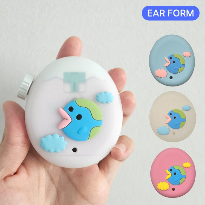 이어폼 다마고치 파라다이스 케이스 구루미어스 호환, 핑크 D014