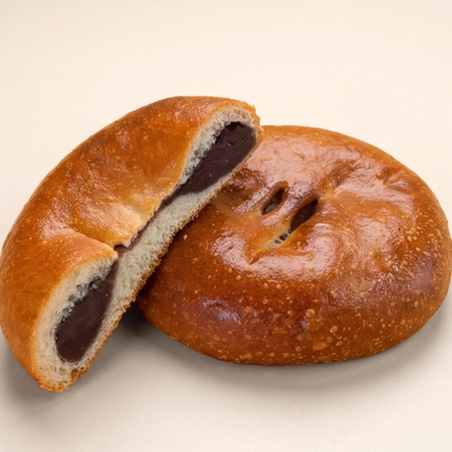 전국 5대 빵집 광주 궁전제과 50주년 단팥빵 세트, 130g, 20개