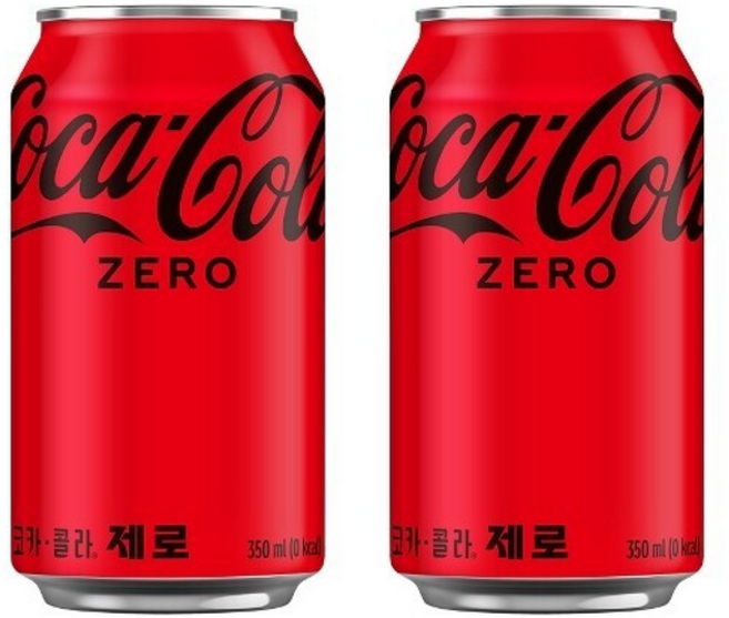 코카콜라 제로 CAN (), 350ml, 1개