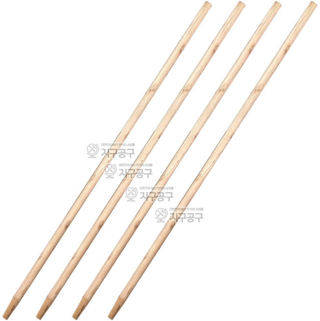 국산 넉가래 자루 1묶음 4개 막대기 손잡이 눈삽자루 삽자루, 1개