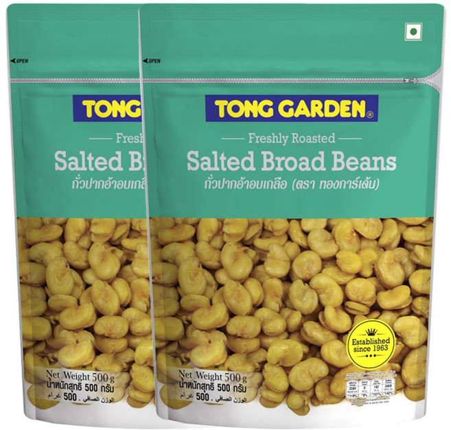 통가든 쏠티드 브로드빈 500g, 2개