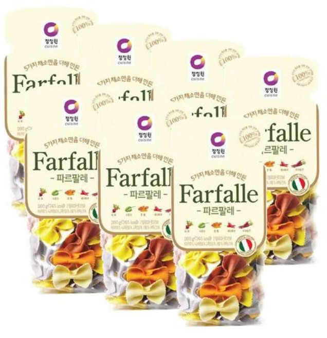 청정원 파르팔레, 7개, 200g