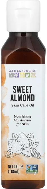 아우라 카시아 스킨케어 오일 스위트 아몬드 118ml (4 fl oz) AUR-91144 - 쿠팡