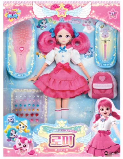 캐치티니핑 슈팅스타 프린세스 로미 인형, ALL COLOR MIX (혼합색상), 1개