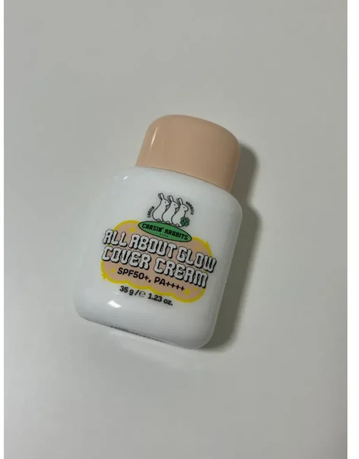 [본사정품] 체이싱래빗 올어바웃글로우 커버크림 chasinrabbits 톤업크림 파데프리