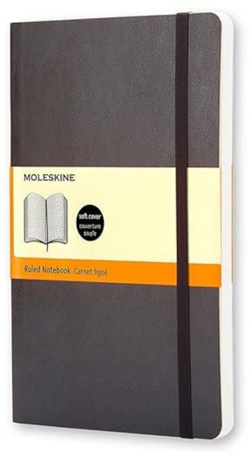 몰스킨 클래식 룰드 소프트커버 블랙 포켓 노트