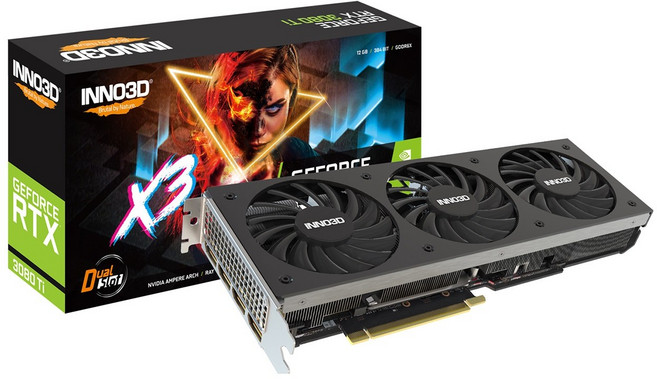 INNO3D 지포스 RTX 3080 Ti D6X 12GB X3 OC