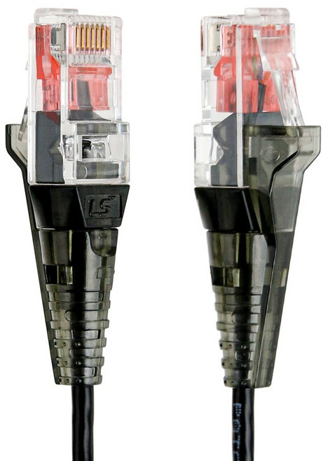 LS전선 CAT.8 랜선 40Gbps 초고속 인터넷 랜케이블 슬림 2.8mm 50U 금도금 KC인증, 0.25m, 1개