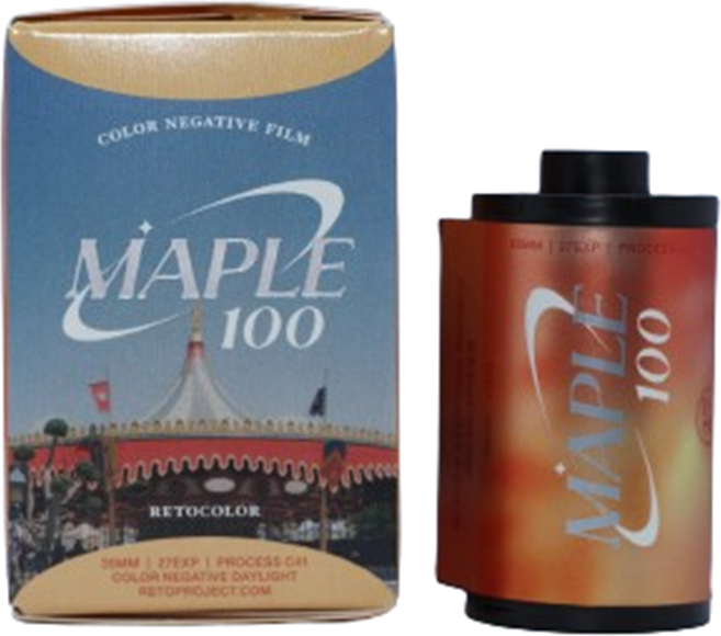 컬러필름 레토메이플100 C-41현상 27샷 35mm필름/RETO MAPLE100, 1개