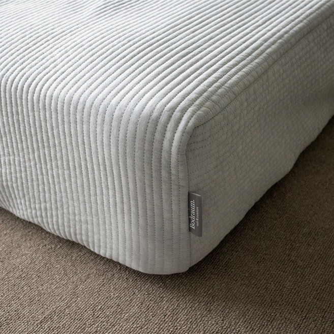 국산 사계절 오가닉 순면 일체형 누빔 올인원 매트리스 침대 커버