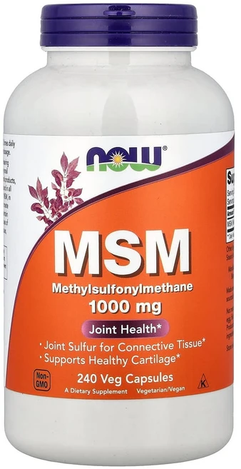 나우푸드 MSM 1000mg 베지 캡슐, 240정, 1개 - 쿠팡