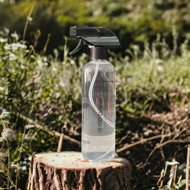 TGD 클리너 500ML + 스프레이+ 면봉 100개+ 릴 하이브리드 글로 메탈시계 키보드 모니터 노트북 에어팟 면도기 청소 면봉 스틱 셋트, 1개