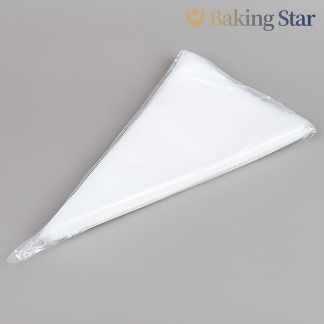 낱장 비닐 짤주머니 8인치 미니 100매 아이싱 일회용 짜주머니, 8호(낱장)-24CM, 1개
