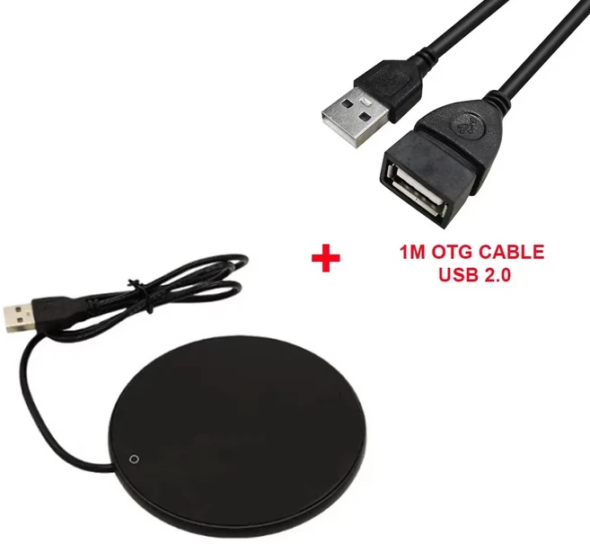 컵 워머 USB 컵 히터 커피 머그 워머 가정용 사무실용 전기 히팅 코스터 데스크탑 밀크 티 컵 워머 히터, 하얀색