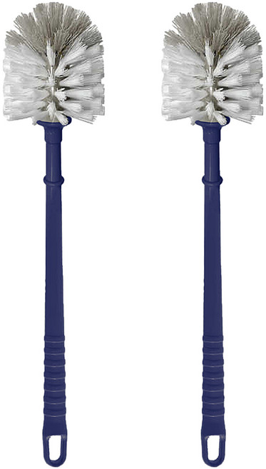 일조 13-10 원형변기솔 국산 크린토 화장실 청소 브러쉬 욕실 변기청소, 네이비, 2개