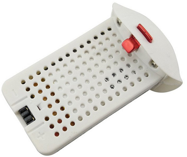 SYMA X23W 미니드론배터리 부품 모터, 01. (X23) 3.7v 500mah(화이트), 1개