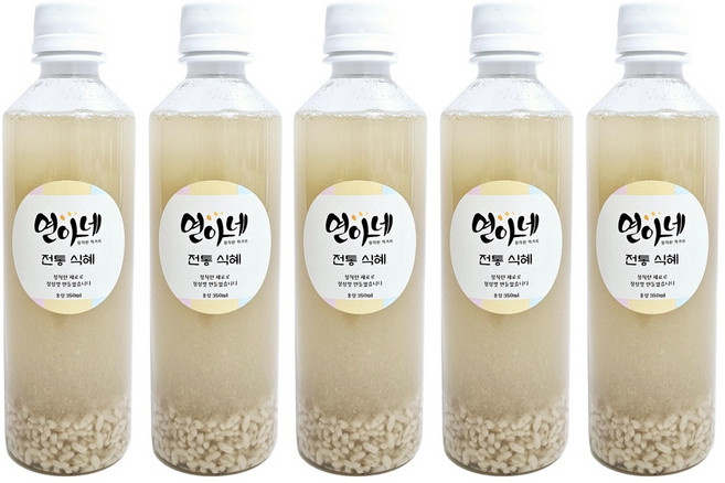[연아네] 수제 전통 식혜, 5개, 380ml