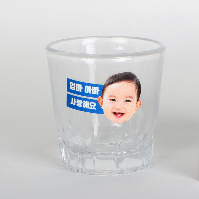 이니셜술잔 유리소주잔 예쁜 술잔 커플 특이한 소주잔 집들이선물 술잔, 옵션01_소주잔, C-03, 1개