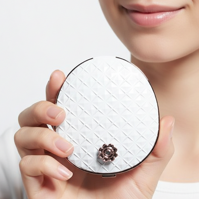 프리미엄 쿠션 면세점 승무원팩트 물광 수부지 촉촉 비비 퍼프, 1개, 21호