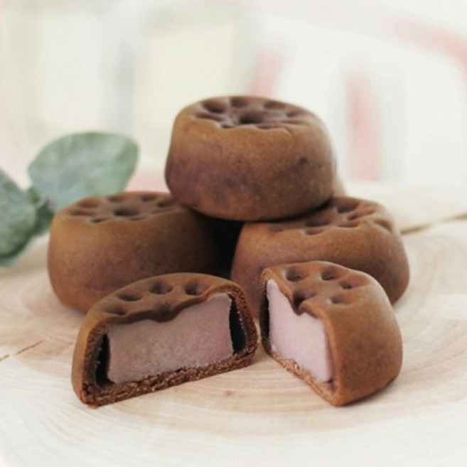 오븐 맛있는 추억여행 연탄빵 10개입 (초코빵+복분자앙금), 1개